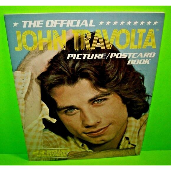 John Travolta Postcard Book 1978 Welcome Back Kotter Grease Saturday Night Fever - Picture 8 of 8